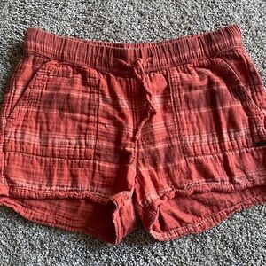 Prana Women's Breathe striped shorts, M